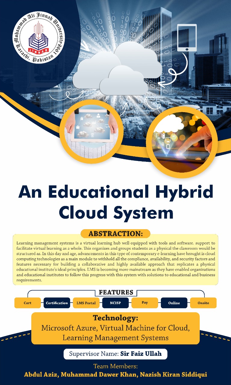 An Educational Hybrid Cloud System